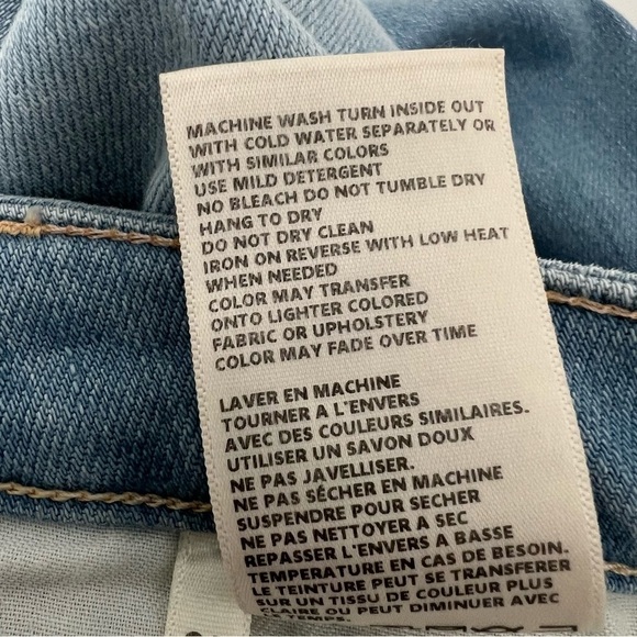 L'AGENCE Sera High Rise Jean Flared Bell Bottom Jeans Blue Cloud Chic Size 25 - Picture 10 of 11